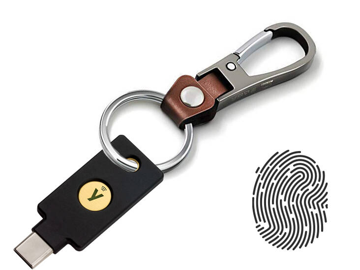 yubico biometric key